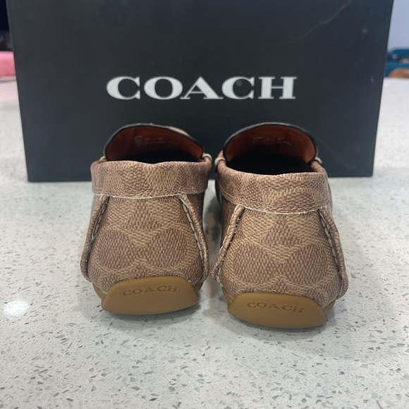 Coach McKenna STD DRV CC loafers. Size 5.5B, Tan and never worn. - Picture 6 of 9